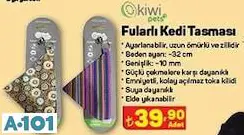 KİWİ FULARLI KEDİ TASMASI KİWİ FULARLI KEDİ TASMASI